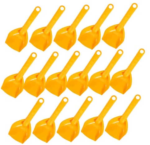 Hohopeti 16pcs Boy Girl's Beach Shovel Tool Toys Mini Beach Shovels Bulk for Sandbox Outdoor Games for Boys and Girls Scoop