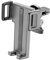 Cellularline | Hug - Universale | Support Smartphone Voiture pour Volets D'aération - Universel pour Tous Les Téléphones Mobiles - Rotation 360 - Stable Et Solide