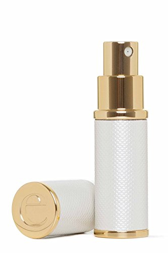 The Essential Atomizer Co. 'Pure' Patina 10ml perfume atomizer with Gift Box. Refillable fragrance atomiser for handbag & travel. Includes funnel