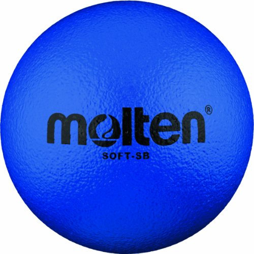 Molten Softball Fußball Soft-SB, Blau, Ø 180 mm Ball, 130 g, Durchmesser: 180mm
