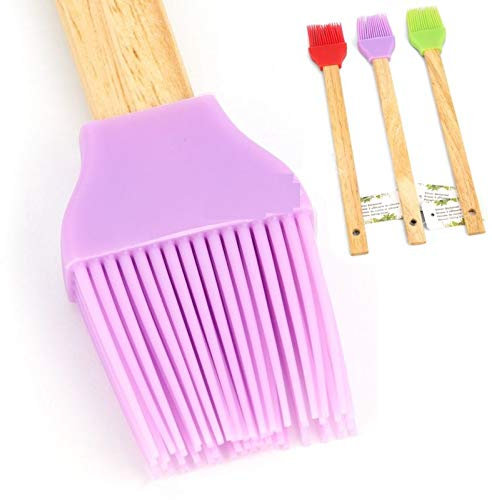 kitchenfun Pincel para repostería con cerdas de silicona. Color según disponibilidad.