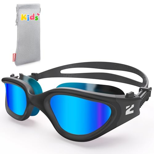 ZIONOR Lunettes de Natation, Upgrade G8 Lunettes de Piscine pour Adulte Homme Femme, Anti-buée, Protection UV 100%, Étanches Lunettes de Plongée avec Sangle Réglable Vision Large