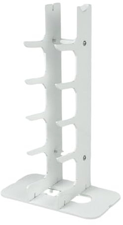 JISADER Portacuchillos, Portacuchillos, Portacuchillos Acrílico para Cuchillos de Fruta, Decoración del Hogar, Blanco, Individual