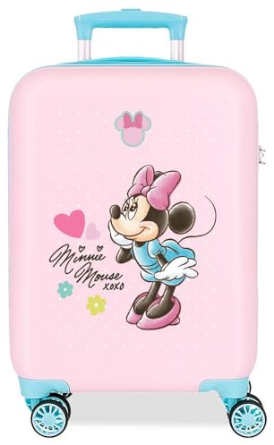Joumma Disney Minnie Imagine Valigia da cabina rosa 33 x 50 x 20 cm Rigido 2 kg Chiusura a combinazione laterale ABS 2 kg 33 L Bagaglio a mano, Rosa, Taglia unica, Valigia cabina