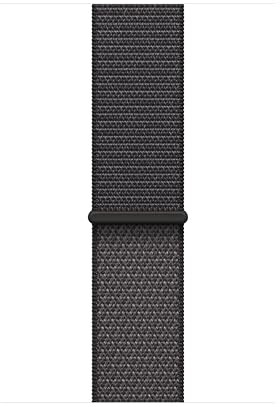 Apple Watch Band - Sportloop - 46 mm - mörkgrå - En storlek (passar de flesta)
