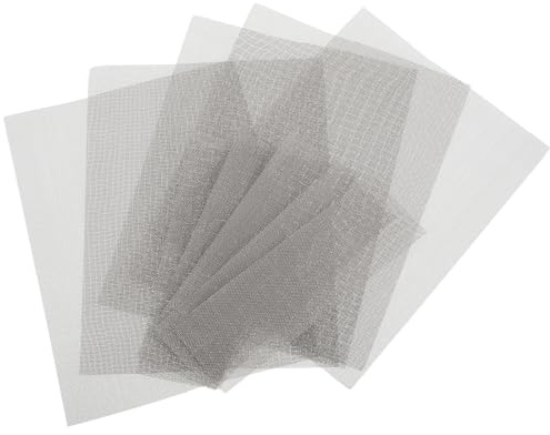 ARTSEWPLY Rete metallica in filo di tungsteno per riparazione di plastica e acciaio inossidabile Kit da 10 pezzi 5 x 15 cm e 15 x 20 cm maglia fine saldata per paraurti e riparazioni