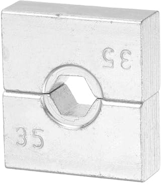 QUARKZMAN Hydraulisk pressmutter 2AWG 35 mm 8 ton sexkantsmutter ersättning för YQK-120 krympverktyg för elektriska terminaler stålkabel