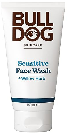 BULLDOG SKINCARE - Sensitive Face Wash For Men Cleanser for Sensitive Skin 150 ml