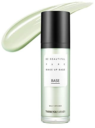 THANKYOU FARMER Be Beautiful Pure Make Up Base Green SPF30+ PA++ | Correcting Redness and Uneven Tone | 1.40 Fl Oz (40ml)
