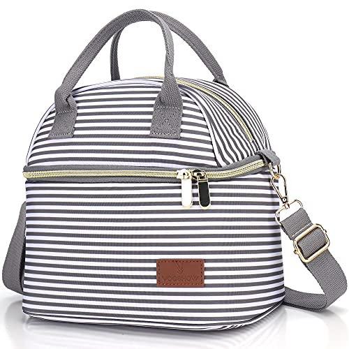 Vogshow Kühltasche Klein 9L Lunchtasche Herren Damen Kinder Isoliertasche Lunchbag Doppelschicht Wasserdicht Thermotasche Picknicktasche für Arbeit,Schule, Ausgehen