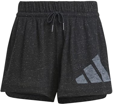 adidas Girl's Essentials Shorts, Black/White, 9-10 Years