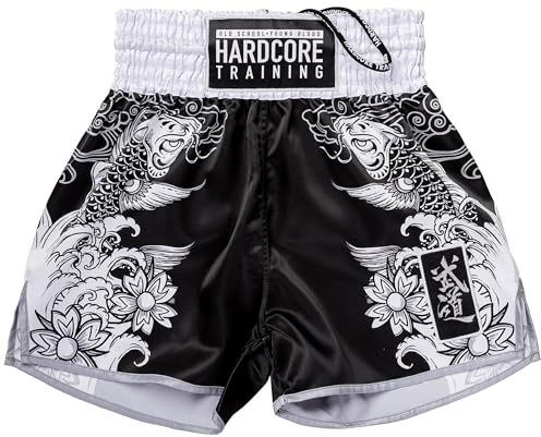 Hardcore Training Shorts de Muay Thai Homme MMA BJJ Grappling | Shorts de Muay Thai | Homme | MMA | BJJ | Boxe | Grappling