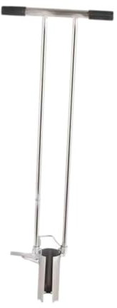 Colcolo Plantadora de bulbos de Mango Largo, Resistente, para trasplantar césped, Manual, Herramienta de jardinería para desmalezar y Plantar, Diámetro del Agujero