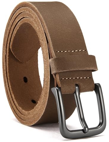 CHAOREN Boys Belt - 1 1/8 Kids Leather Belt, Handmade Full Grain Leather – Ideal for Dress and Casual Wear