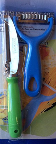 Thai Mango Peeler & Vegetable Shredder/Peeler Set *Perfect for Som Tam Preparation*