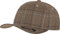 Flexfit Damen und Herren Baseball Caps Glen Check Cap, Brown/Khaki, L/XL