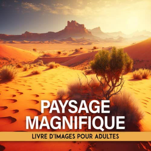 Livre D'images De Paysage Magnifique Pour Adultes: Livre D'images Pour Adultes Atteints De Démence Et De La Maladie D'alzheimer | Livre D'activités De ... Âgées | Stimulation Mentale Pour Adultes