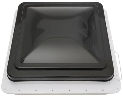 Klar Dachhaube Dachfenster Dachluke Vent FüR Wohnwagen Oder Wohnmobil Luke DachlüFter LüFter EntlüFtung Auspuff Abluftventilator Caravan Camper Wasserdicht Schalldicht Schwer Zu Altern 42X42Cm