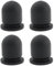 Briny River Lot de 4pcs Poires d'amorçage pour Pompe à Carburant pour Débroussailleuse 4112 358 2500 Compatible avec Stihl FS80