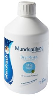 atemfrisch Mundspülung von Tetrobreath jetzt ohne PEG-40, mit hd02 und Xylitol noch frischer, 24h gegen Mundgeruch, 500 ml
