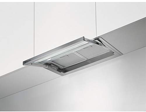 Cappa da Cucina Filtrante, Installazione Sottopensile, da 60 cm Modello Estraibile Inox LFP326X