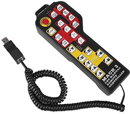 Mach3 4-Achsen-USB-Joystick-Steuergriff CNC CNC-Zubehör für kleine Graviermaschinen