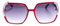 Guess Damen Gu7883 Sonnenbrille, Shiny Fuxia, 56/17/135