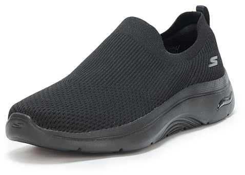 Skechers Women's Go Walk Arch Fit 2.0 - Paityn Sneaker, Black, 9