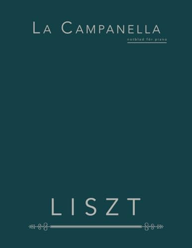 La Campanella: notblad för piano