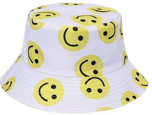 ITRAT Unisex Bucket Hat Reversible Mens, Womens Cotton Fisherman Hats for Hunting, Camping, Hiking, Travelling, Fishing, Football Summer Sun Hat Plain Colours Size 56-58cm
