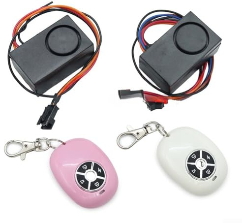 Allarme antifurto per scooter elettrico, kit di allarme antifurto per moto, bicicletta, allarme di sicurezza per veicoli elettrici da 48 V-36 V (testa singola)