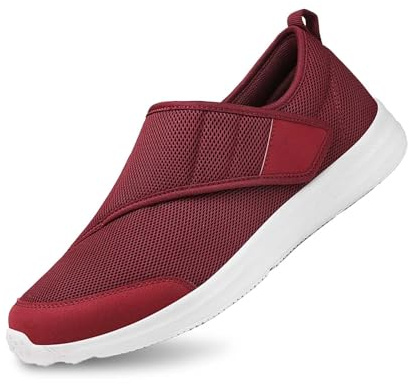 Générique Chaussons Diabétiques Hommes Femmes Extra Larges Respirant Léger Anti-dérapante Confortables Chaussures de Marche Orthopédique de réhabilitation Aînés Soulagement De La Douleur Au Pied