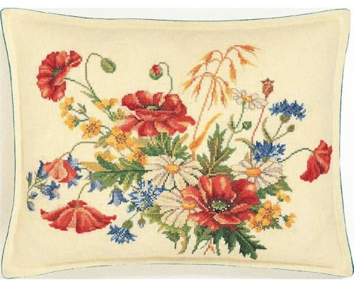 Blommigt dekorativt mönster kuddfodral flerfärgad heminredning designer fransad kuddfodral kasta indisk presentkonst 40 cm
