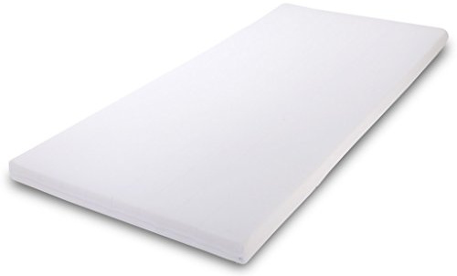 MSS e.K. Soft Matratzenauflage- / Topper mit Bezug - 90 cm x 200 cm x 5 cm