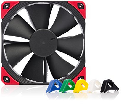 Noctua NF-F12 PWM chromax.black.swap, Leiser Premium-Lüfter, 4-Pin (120mm, Schwarz)