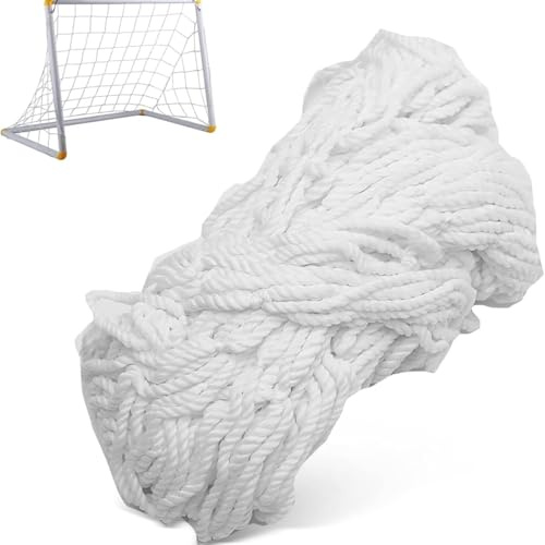 KSTE Fotbollsnät – fotbollsmål W/nätremmar, fotbollsmål nätersättning för Lacrosse och fotboll 12X6FT