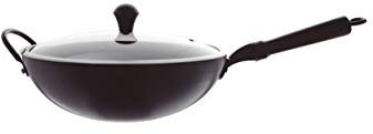 JIA Inc. Companion kolstål wok | naturligt non-stick | snabb och jämn värmefördelning