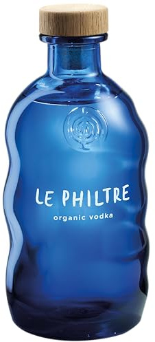 Le Philtre Organic Vodka 70 cl – French Organic Wheat Vodka – Silky Almond & Vanilla Notes – Eco‑Designed Recycled Glass Bottle – 40 percent ABV