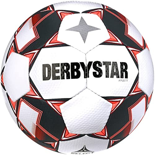 Derbystar Fußball Apus TT v23 Weiß/Rot Größe 5