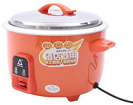 small rice cooker Electric Rice Cooker Non Stick Rice r Automatic Heat-Preserving 13L 1900W Aluminum White Inner Pot Use for Cooking Rice, Porridge,