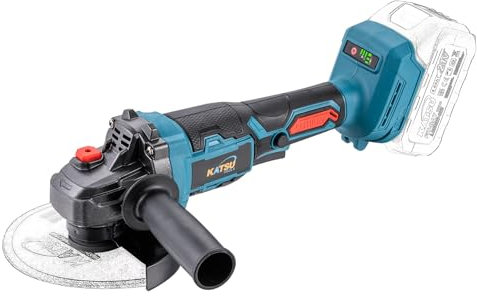 KATSU FIT-BAT 21V Brushless Cordless Angle Grinder 115mm 125mm, 3 Speeds, for Grinding Cutting Polishing, Battery Not Included (Budget Range) 102621