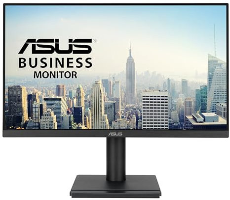ASUS Business VA249QGS - 24 Zoll Full HD Monitor - Rahmenlos, Ergo., EPEAT Gold, Blaulichtfilter, Adaptive-Sync - 120 Hz, 1ms MPRT, 16:9 IPS Panel, 1920x1080 - DisplayPort, HDMI, D-Sub, Lautsprecher