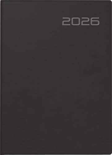 rido/idé fickkalender mod. Technik III 2026 | A6, plast, svart