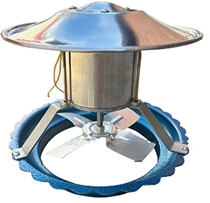 Chimney Fan 120W Electric Extractor for BBQ Hut, Fireplace, Wood Oven - Efficient Flue Exhaust Fan for Thermo Stove