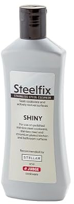 Steelfix Kitchen Stainless Steel Cleaner and Reviver for Polished and Shiny Surfaces - 250ml