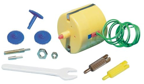 FALLER Synchron-Bastelmotor I Modelleisenbahn Zubehör Motor I Modelleisenbahn Elektromotor für Spurweite H0, TT, N I 12-16 V I Universell einsetzbar