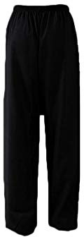 Kung Fu Pantalon De Tai Chi La Formation WU Shu Combinaison Wushu Jogging Jeune Unisexe Noir L