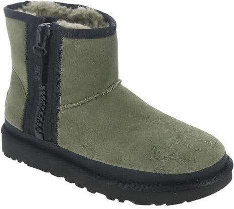 Ugg W Classic Mini Zipper Tape Verde 37