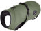 HUNTER Hundemantel Uppsala, Farbe: Khaki, 2in1 Design mit herausknüpfbarem Innenfutter, wasserabweisend, reflektierende Paspeln, geschlossene Bauchseite, optimaler Sitz, Größe: 37,5