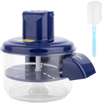 Machine à Éplucher le Raisin, Éplucheur Automatique de Fruits avec Brosse de Nettoyage Rechargeable Professionnel pour Raisins Cerises Tomates et Ail
